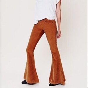 free people one teaspoon corduroy flare pants